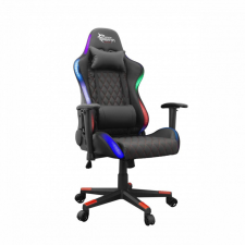 Whiteshark White Shark Thunderbolt RGB Gaming Chair Black forgószék