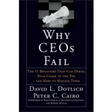  Why CEOs Fail – David L Dotlich idegen nyelvű könyv