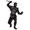 Widmann Fekete ninja jelmez, 140 cm