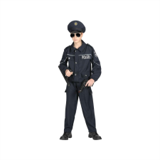 Widmann Fekete rendőr jelmez, 104 cm jelmez