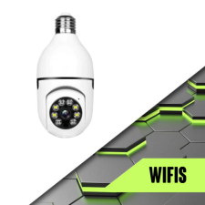 Wifi IP rejtett kamera E27 izzóaljzattal megfigyelő kamera