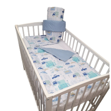 Wikids 3 részes ágynemű - Kék Autós babaágynemű, babapléd
