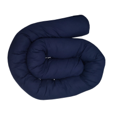 Wikids Ágyrácsvédő hengerpárna 300cm - Sötétkék bababiztonság