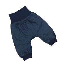 Wikids Átmeneti Farmer Hatású Pocaknadrág - Sötét Kék/Rózsaszín Béléssel 86 babanadrág