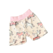 Wikids Baba Pamut Sort - Rózsaszín Unikornis 62/68 babanadrág