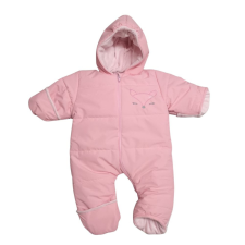 Wikids Baby Overál Róka hímzéssel - Rózsaszín 68/74 babakabát, overál, bundazsák