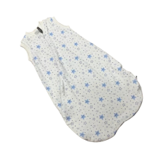 Wikids dupla pamut hálózsák - Fehér Kék Csillagos 56/62 hálózsák, pizsama