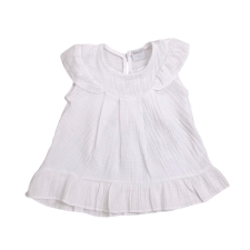 Wikids Duplagéz nyári lányka ruha - Fehér 68 lányka ruha