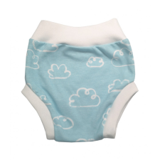 Wikids pamut pelus nadrág - Kék felhős - 68 babanadrág