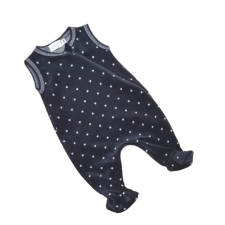 Wikids Plüss Ujjatlan Rugdalózó - Kék/Kék Csillagos 56-os rugdalózó