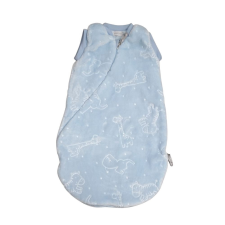 Wikids wellsoft két rétegű hálózsák - Anyagában állatmintás - Kék 62/68 hálózsák, pizsama