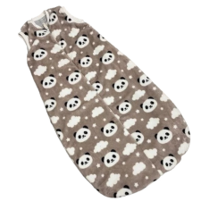 Wikids wellsoft két rétegű hálózsák - Bézs Pandás 86/92 hálózsák, pizsama