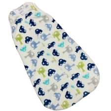 Wikids wellsoft két rétegű hálózsák - Krém Autós 68/74 hálózsák, pizsama