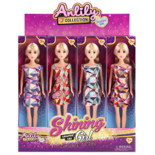 Wiky Baba színes ruhában 29cm barbie baba
