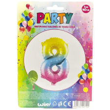 Wiky Lufi 8-as szám party kellék