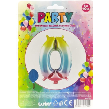Wiky Lufi felfújható 0-ás szám party kellék