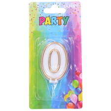 Wiky Tortagyertya Arany szám.0 party kellék