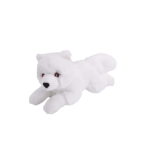  Wild Republic Mini Arctic Fox plüss játék, 20 cm, fehér, plüss plüssfigura
