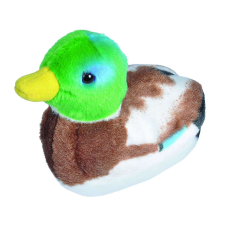 Wild Republic plüss játék hanggal, vadkacsa, 13 cm, barna plüssfigura