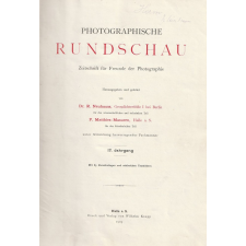 Wilhelm Knapp Photographische Rundschau 1903 II. rész antikvárium - használt könyv