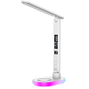 Wilit UL-U20 LED asztali lámpa, vezeték nélküli töltés, 10 W, RGB base