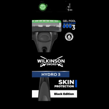  Wilkinson Hydro3 Black férfi bor.kész.+1betét eldobható borotva