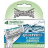Wilkinson Quattro Titanium Sensitive férfi borotvabetét 4 db-os (UWBM02)