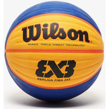 Wilson Kosárlabda Wilson Replica FIBA 3X3 gumi 6-os méret sárga-kék kosárlabda felszerelés