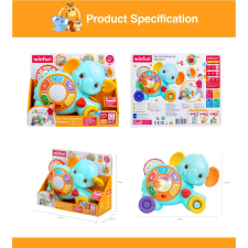 Winfun Baba elefánt játék hanggal és fényekkel Winfun 230202 tili toli