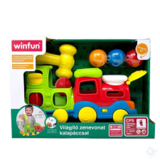 Winfun Világító zenevonat - Bébijáték kisvasút