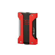 WinJet 1-es szúrólángos szivargyújtó - fekete, piros öngyújtó