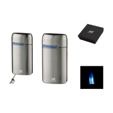 WinJet 3-as szúrólángos szivargyújtó kihajtható szivarfúróval - antracit öngyújtó