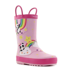  Wink - Aqqo - Happy Rainbow rózsaszín gyerek gumicsizma Méret:32