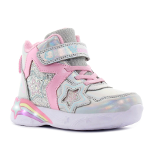  Wink - Rhea Aster villogó ezüst gyerek cipő Méret:32 gyerek cipő