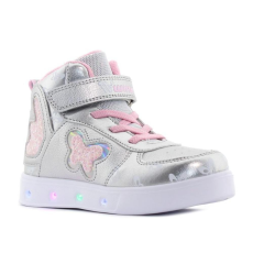 Wink világító pillangós átmeneti kislány cipő