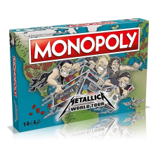 Winning Moves Monopoly - Metallica, angol nyelvű társasjáték
