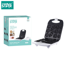  WINNING STAR reggeli szendvicssütő 1400W ST-9306-4 szendvicssütő