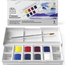 Winsor & Newton Skyscape Pocket Set Akvarellfesték készlet Cotman Watercolour (8 szín) akvarell