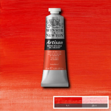 Winsor&Newton Artisan vizes olajfesték, 37 ml - 095, cadmium red hue hobbifesték
