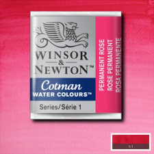 Winsor&Newton Cotman 1/2 szilkés akvarellfesték - 502, permanent rose akvarell