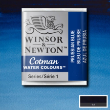 Winsor&Newton Cotman 1/2 szilkés akvarellfesték - 538, prussian blue akvarell