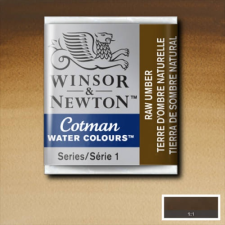 Winsor&Newton Cotman 1/2 szilkés akvarellfesték - 554, raw umber akvarell