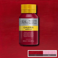 Winsor&Newton Galeria akrilfesték, 500 ml - 466, permanent alizarin crimson akrilfesték