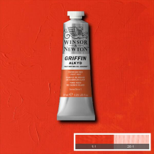 Winsor&Newton Griffin alkyd olajfesték, 37 ml - 101, cadmium red ligh hue hobbifesték