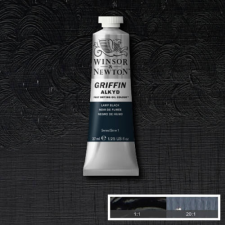 Winsor&Newton Griffin alkyd olajfesték, 37 ml - 337, lamp black hobbifesték