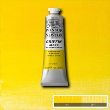 Winsor&Newton Griffin alkyd olajfesték, 37 ml - 730, winsor yellow hobbifesték