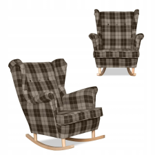  Winston Szárnyas Hintaszék, Skandináv Stílus, Family Furniture, Barna Rácsos Kialakítás bútor