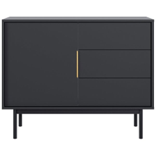WIP MEB Komoda Viva VI03 1D3S 104, černá bútor