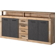 Wipmeb XXL 4D4S komód, világos matera tölgy dekor bútor
