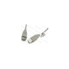 WIRETEK kábel USB Hosszabbító A-A, 3m, Male/Female (WUCBE-3)